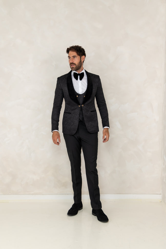 The Regency Paisley Jacquard Tuxedo    MJ9805